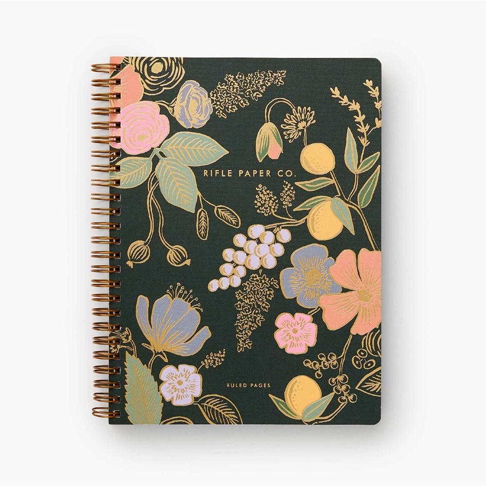 A5 - Bleu - Carnet de notes A5 à feuilles mobiles, créatif, multifonction, à bobine, coffret