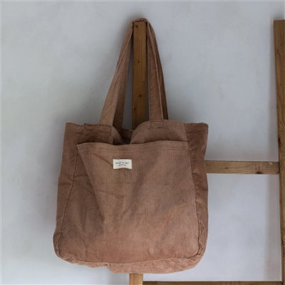 Corduroy tote bag - dune | Buk & Nola