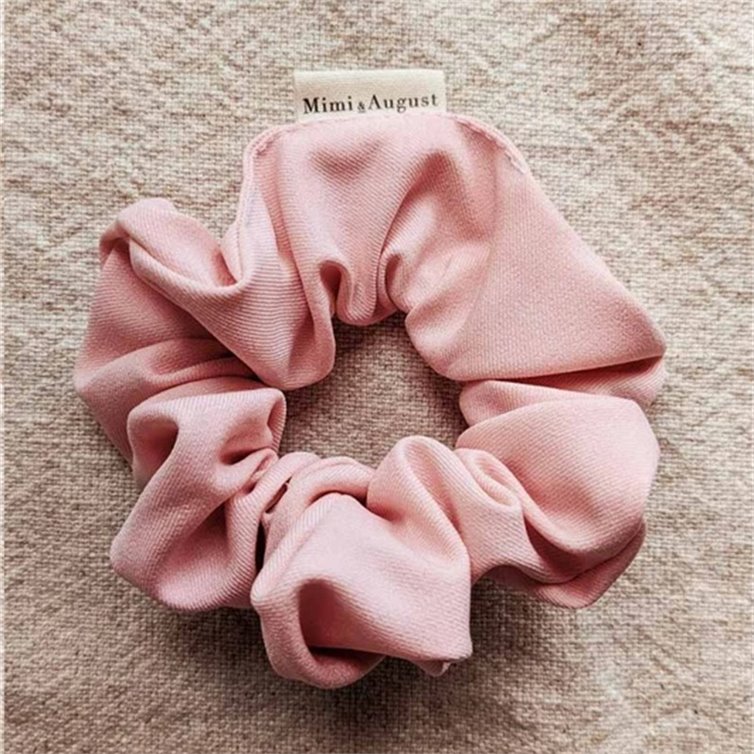 VELVET MINI SCRUNCHIE DUSTY ROSE VELVET MINI SCRUNCHIE DUSTY ROSE