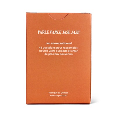 Jeu de conversation - Parle parle, jase jase