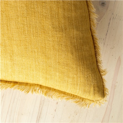 Reversible Cushion Cover - Linen - Stripes & Natural | Buk