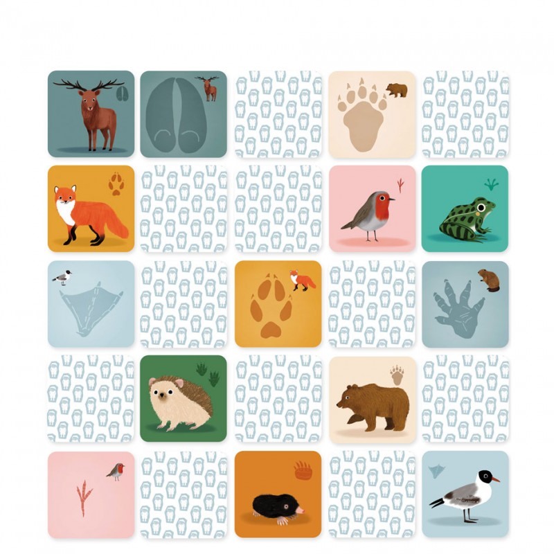 Memory game - Animals | Buk & Nola