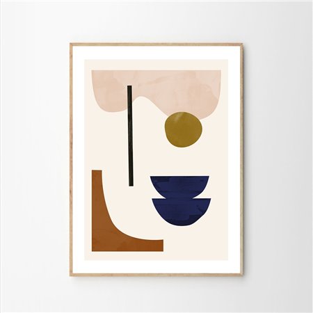 Poster Shapescape 08 30 X 40 Cm Buk Nola