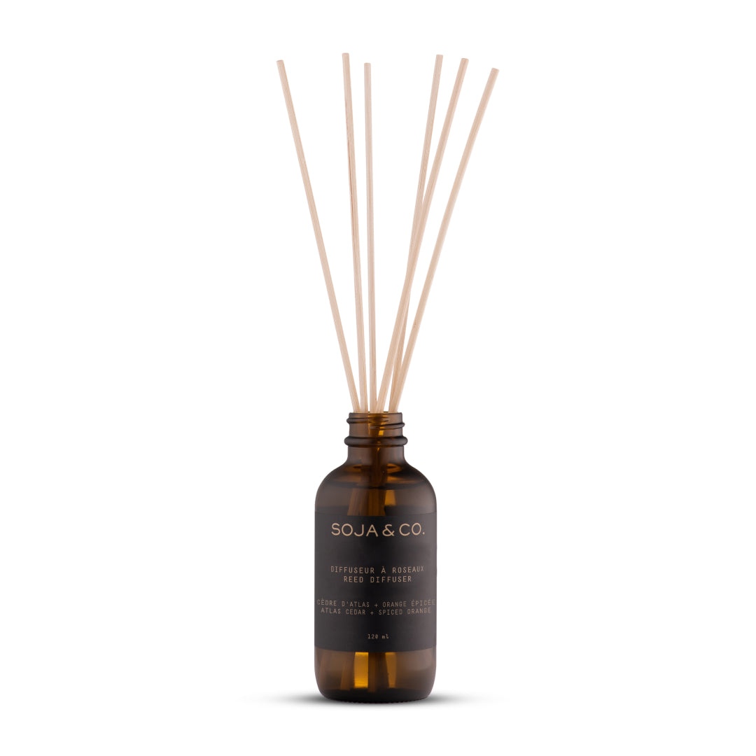 Reed diffuser - Atlas cedar + Spiced orange | Buk & Nola