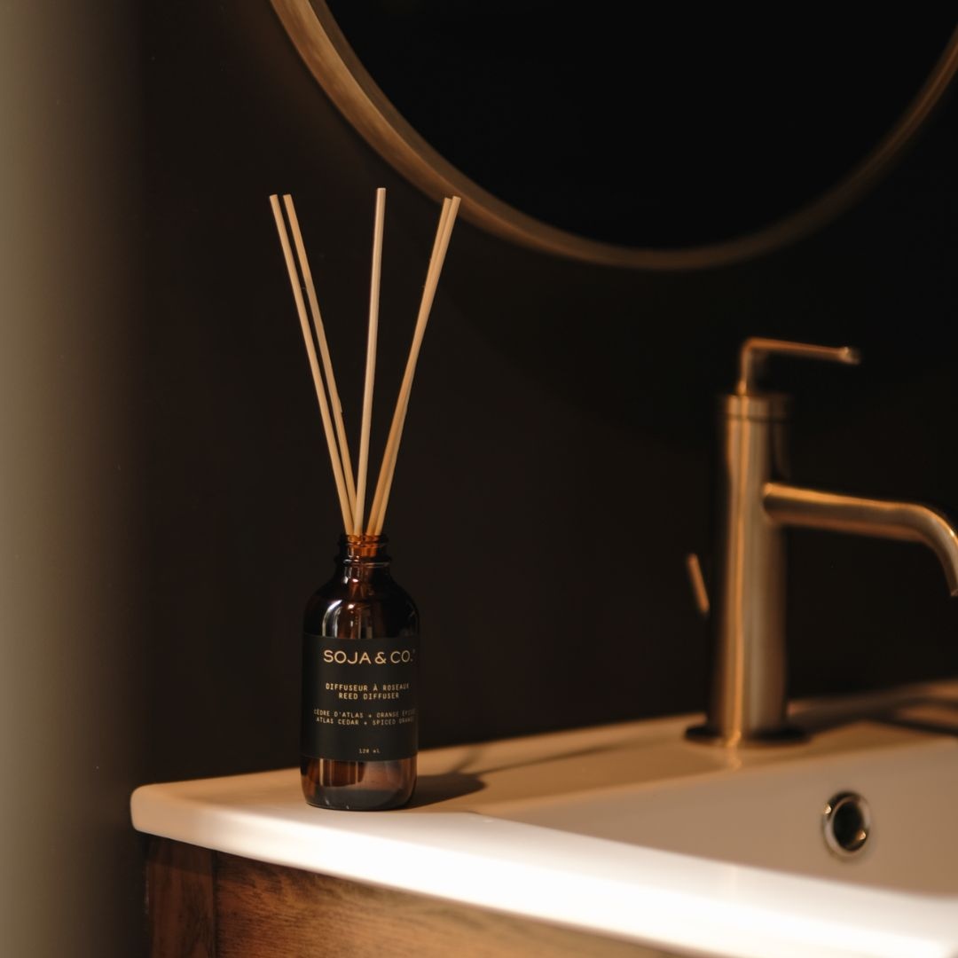 Reed diffuser - Atlas cedar + Spiced orange | Buk & Nola