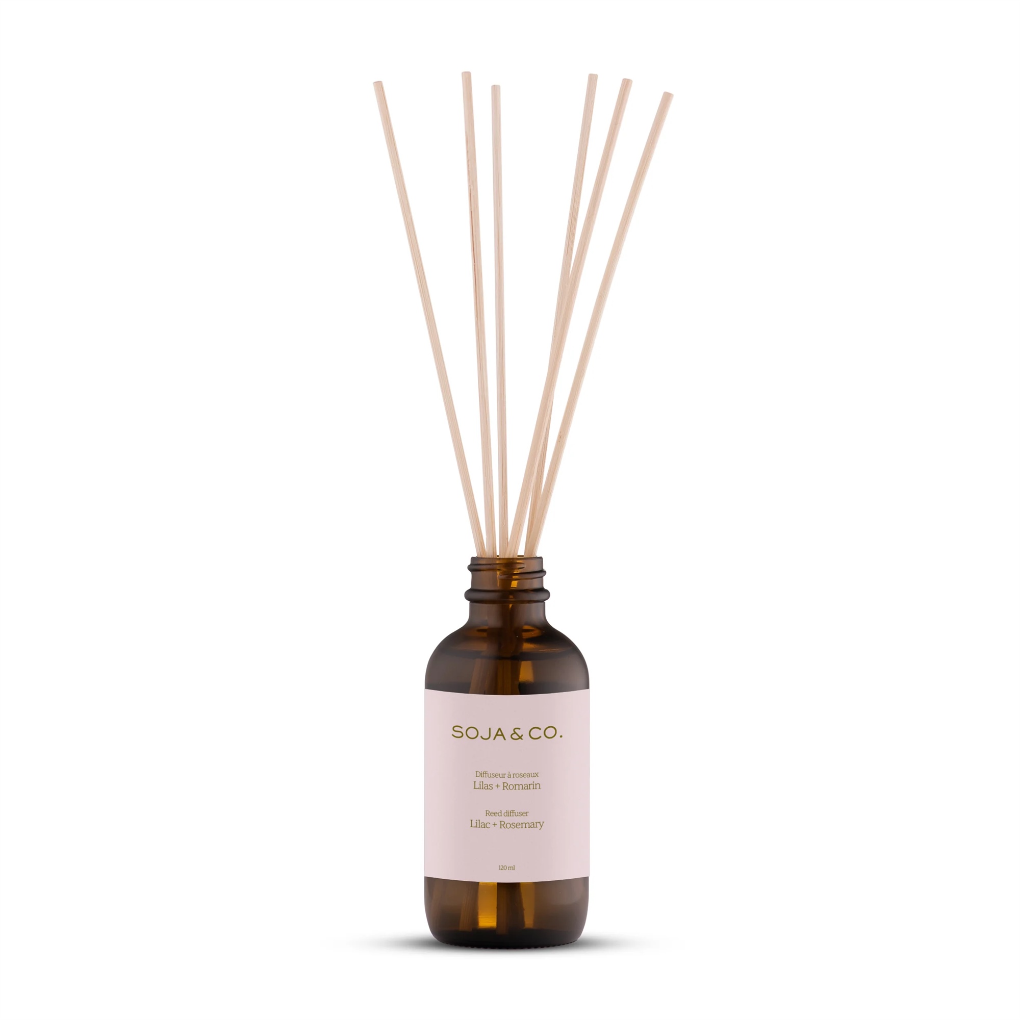 Reed diffuser - Lilac and Rosemary | Buk & Nola