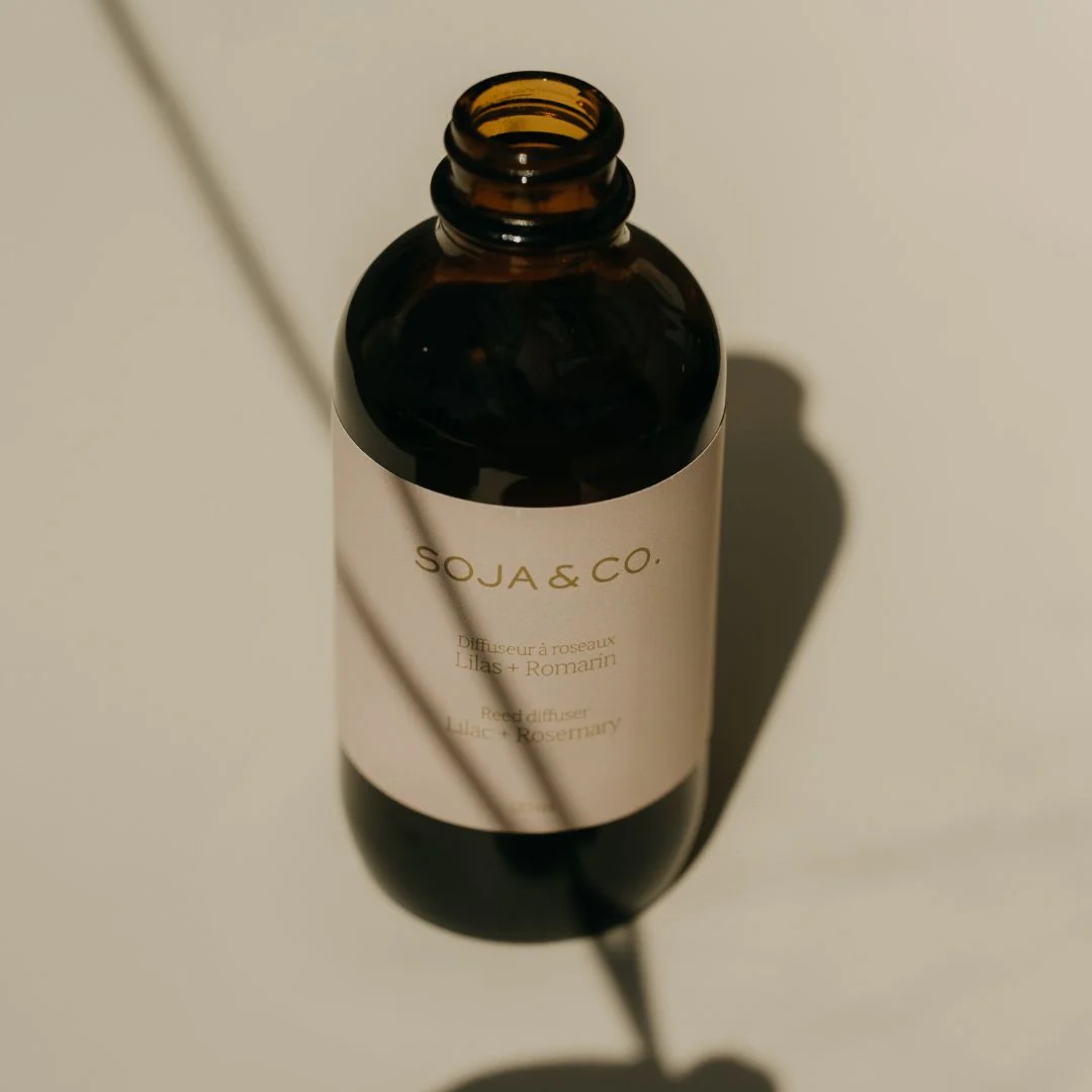 Reed diffuser - Lilac and Rosemary | Buk & Nola