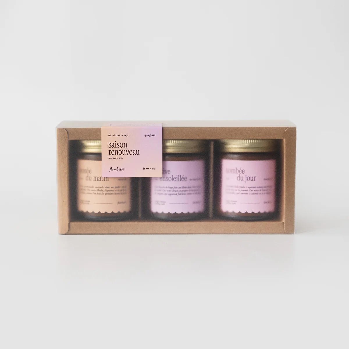 Spring trio - Renewal season | Buk & Nola