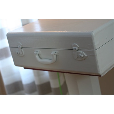 L Idee Deco Du Samedi Une Table De Chevet Avec Des Valises